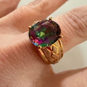 John C. Rinker Ring 14k gold size 8.5